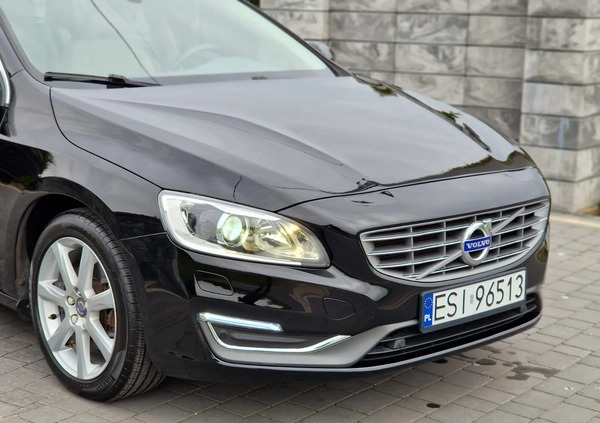 Volvo V60 cena 67499 przebieg: 100000, rok produkcji 2016 z Błaszki małe 497